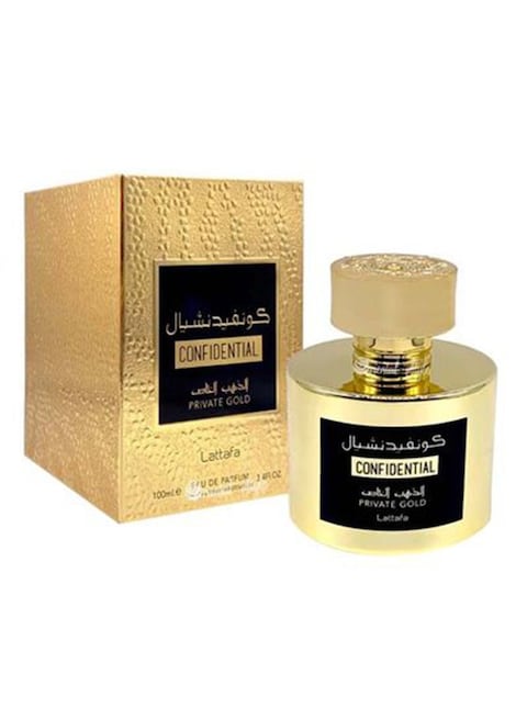 Lattafa Confidential Private Gold EDP, 100ml