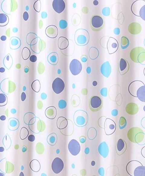 RAHALIFE 14009 Stylish Printed Shower Curtain