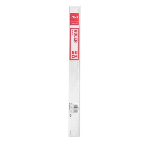 Deli Plastic Ruler - 60 Cm