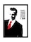 Spoil Your Wall Suits Harvey Spector Quote Wall Poster With Frame White/Black/Red 40x55cm