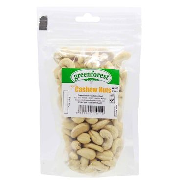 Green Forest Raw Cashew Nuts 250g