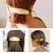 Aiwanto 3pcs Gold Metal Barrette Elegant Different Design Fashion Hair Clamp Hair Accessories for Ladies