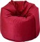 Luxe Decora Soft Suede Velvet Bean Bag Cover Only (3XL, Red)