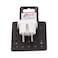 El Giza Plug Adapter Type F to Type G - White