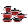 Tramontina Cookware Set Red 9 PCS