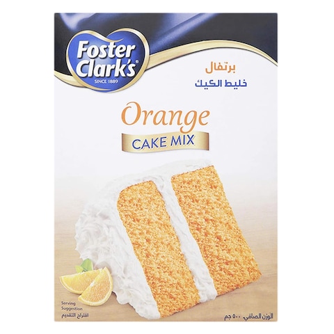 Foster Clark&#39;s Orange Cake Mix 500g