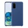 Soft Silicone Blue Case Cover For Samsung Galaxy S20