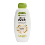 Buy Garnier Ultra Doux Almond Milk Hydrating Shampoo White 600ml in Saudi Arabia