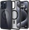 Spigen Ultra Hybrid MagFit designed for iPhone 15 Pro case cover compatible with MagSafe - Frost Black