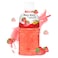 Mogu Mogu Strawberry Juice 320ml