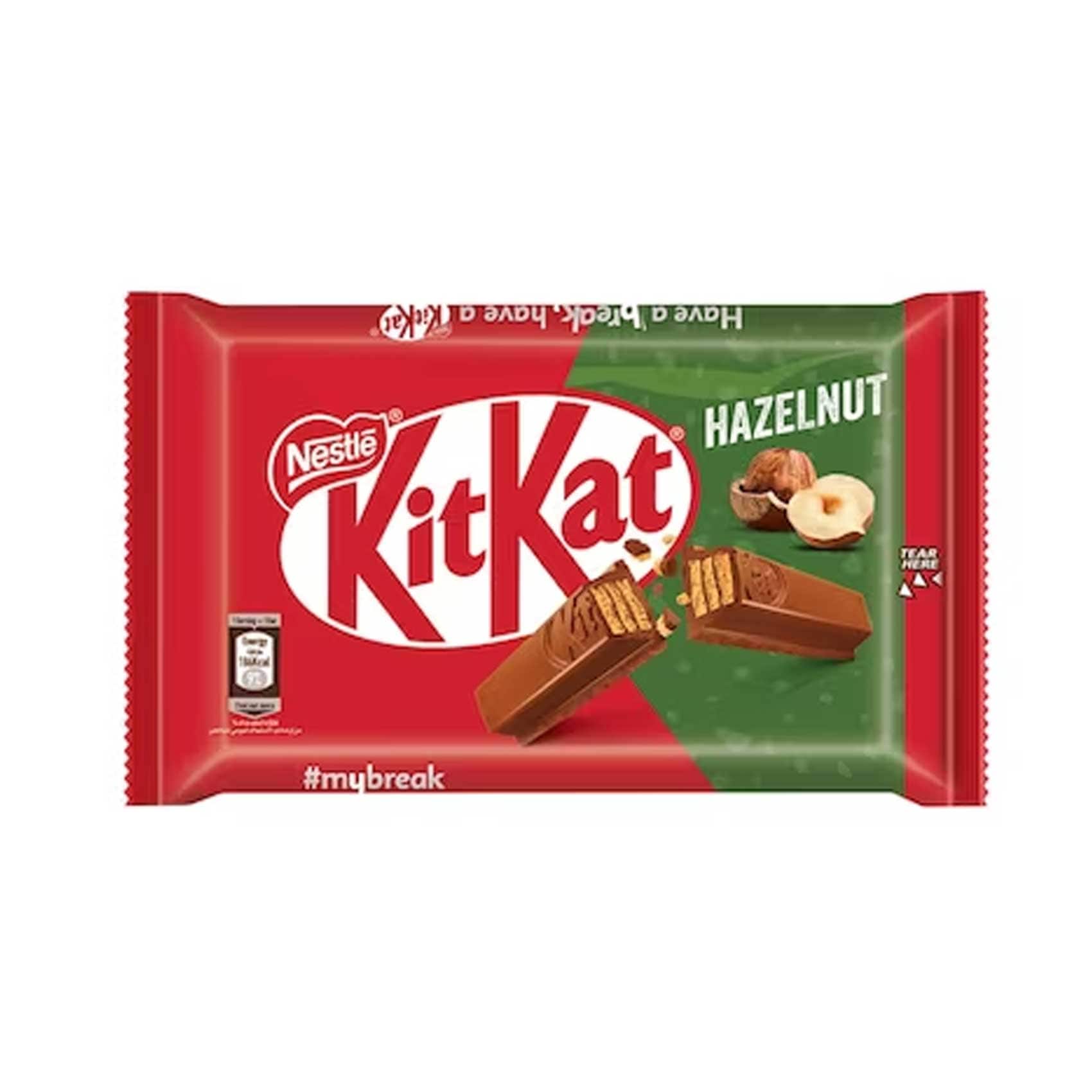 Buy Kitkat 4 Finger Hazelnut 36.5gr Online | Carrefour Qatar