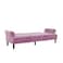 In House Nutella 2 In 1 Sofabed Velvet Upholstered - Light Purple