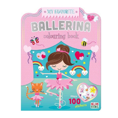 My Favorite Ballerina Coloring Book
