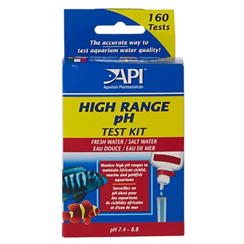 Buy API Hi Range pH Test Kit (160 Tests) in UAE