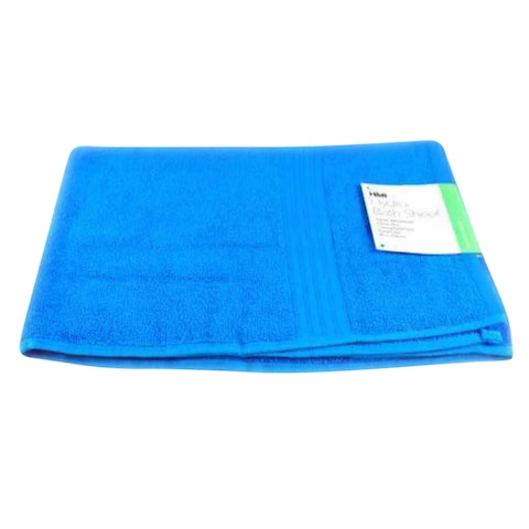 H&amp;B HYDRO TOWEL B/SHEET AZURE BLU