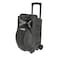 Krypton Portable &amp; Rechargeable Professional Speaker - Comfortable Handle With Rolling Wheels, USB, Sd Card, Fm, Mic, Bluetooth &amp; Remote, LED Disco Light, Party Speaker, 2 Years Warranty