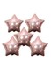 Generic 5-Piece Star Shaped Balloon Set 18inch