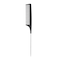 General - Salon Hair Plastic Hair Cutting Comb Stainless Steel Comb Handle Professional Barber Hairdressing Comb