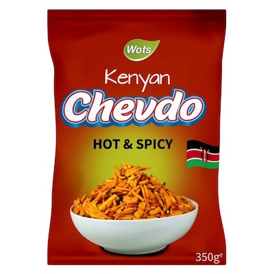 Wots Kenyan Hot And Spicy Chevdo 350G
