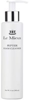 Le Mieux Peptide Foam Cleanser - Age Defying Face Wash with Marine Collagen And 3 Peptides for Glowing Skin, Foaming Dry No Parabens or Sulfates 6 oz / 80 ml