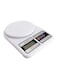 Generic Digital Kitchen Scale White 25X19X5cm
