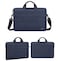 13 Inches Laptop Bag Fits Up to 14 Inches Laptop Water Resistant Premium Quality Fabric for 13 inch/14 inch Laptops top loader Design - Blue
