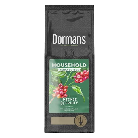 Dormans Household Medium Ground Dark Coffee Beans 375g