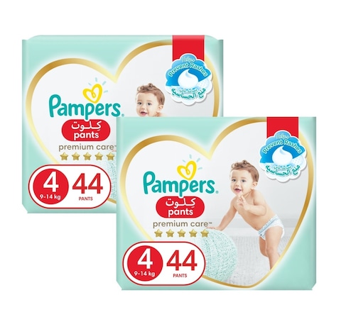 PAMPERS PREMIUM CARE PANTS S4 44X2