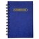 غراندلوكس دفتر ملاحظات مقاس A6 بغلاف صلب مُحكم بسلك - أزرق