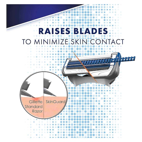 Gillette Skin Guard Sensitive Blades Refill - 2 Pieces