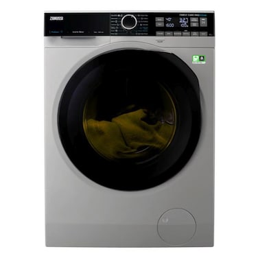Zanussi Front Load Pro-Steam Inverter Washing Machine - 10kg- Silver - ZW8F1168MS