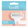 Gillette Venus Razor With Refills Blade Smooth Sensitive 4 Pieces