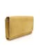 Gai Mattiolo Stylish Leather Wallet for Men - Yellow, Size 17.5 x 9.5 x 3
