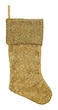 Christmas Stocking Gold 50cm