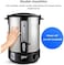 Wtrtr Electric Water Boiler 10 Liter,Commercial Insulation Bucket Electric Hot Water Barrel Stainless Steel Double-Layer Insulation Barrel Wtr-10B