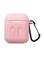 Generic Protective Case Cover With Strap Holder For Apple Airpods Pink