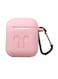 Generic Protective Case Cover With Strap Holder For Apple Airpods Pink