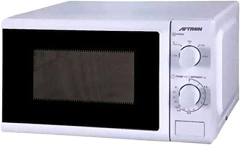 Aftron 20L Microwave, Black &amp; White, AFMW205MNW