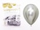 Sempertex 50 pcs, 12''Round Balloon, Party Reflex Silver 12"-50pk