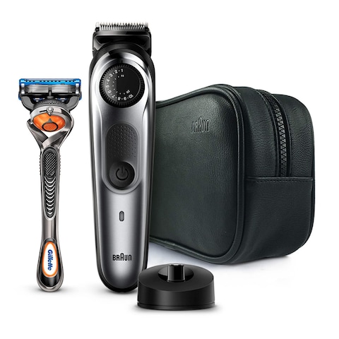 Braun Rechargeable Beard And Hair Trimmer BT7940 Silver