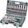 STELS Heavy Duty Tool Kit, 1/2", 1/4", Cr-V, plastic case, 94 pcs (14106)