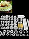 Generic 68-Piece Fondant Cake Decorating Tool Set White