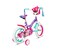 Spartan Barbie Bicycle for Kids ages 3, 4, 5, 6 - Little Girls Bike with Training Wheels, Front and Rear Caliper Hand Brakes, Removable Zippered Bag, Chain Cover - 14 Inch Wheels