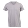 V-Neck Solid T-Shirt  Medium Light Grey