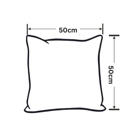 Luna Home 1 Piece 50*50cm Size, 100% Linen Cushion Cover, Solid Wine Red