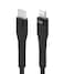 Ringke - Fast Charging Pastel Cable - USB Type - C to Lightning - Black (1.2m)