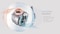 Hoover 8Kg Freestanding Front Load Washing Machine, Inverter Motor, 1200 RPM, 15 Programs, Knob &amp; Touch Control Panel, 1 Year Manufacturer &amp; 10-Year Warranty on Inverter Motor White - HWM-M812-W