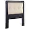 King Koil New York 6 Head Board KKNY06BCB3 Black Cherry Beige 120cm