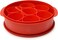 oliveware Stylo Spice box with spoon, BPA free, Ideal for Kitchen, 7 small Containers (150ml) - Red














