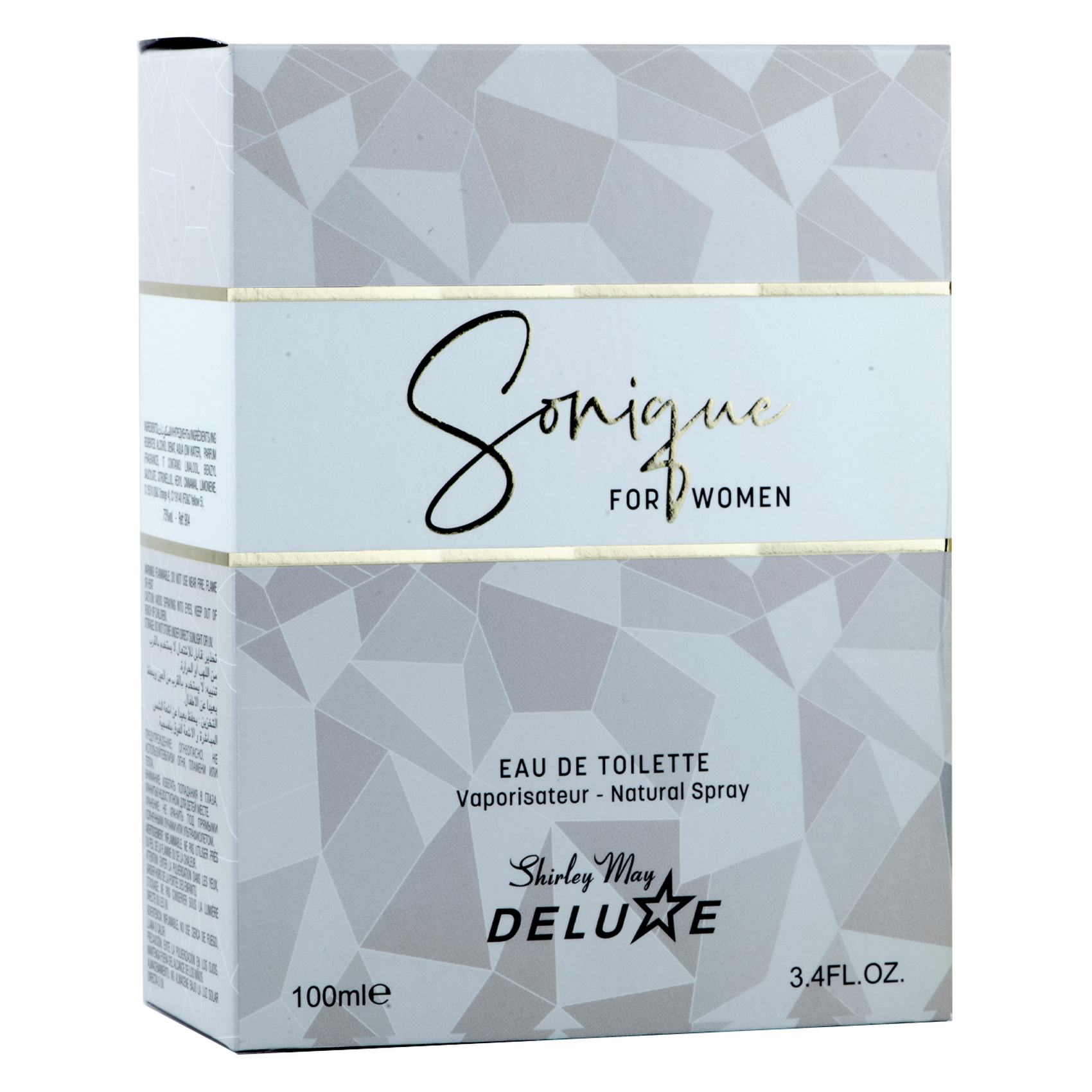 Shirley May Deluxe Sonique 904 Eau De Toilette Clear 100ml